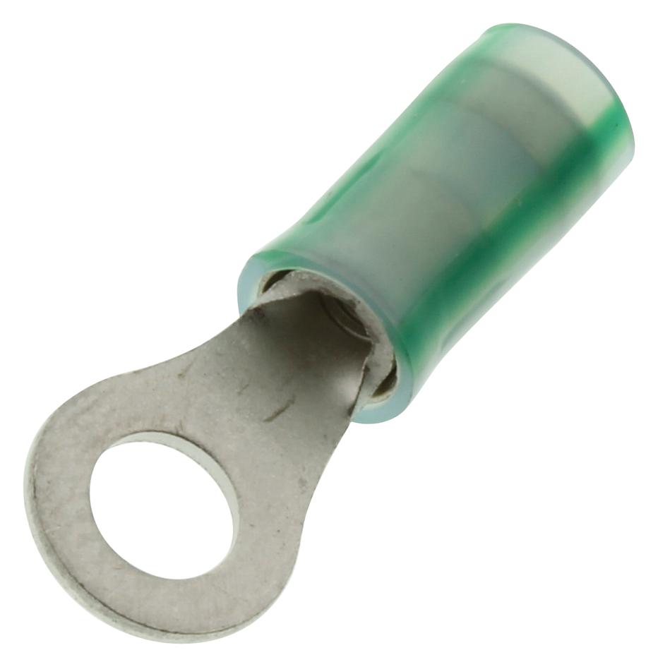 Amp - Te Connectivity 1-51864-1 Terminal, Ring Tongue, #8, Crimp, Green