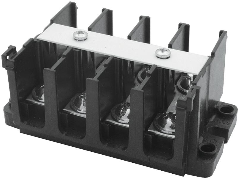 Marathon Special Products 1702 Std Terminal Block, Barrier, 2Pos, 10Awg