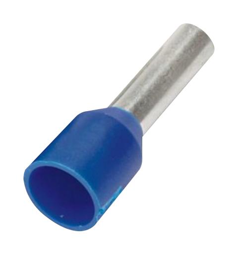 Panduit Fsd80-8-Kd6 Insul Ferrule Single Wire Din On Reel, 14 Awg (2.50Mm2), 8Mm Pin Lgth, Blue 07Ah2236