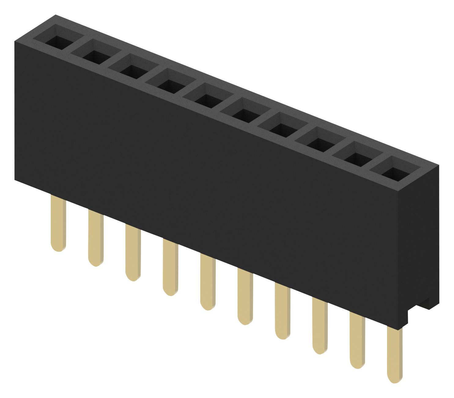 Gct Bd080-07-A-0230-L-D Board-Board Connector Socket, 7 Position, 1Row