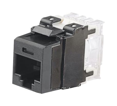 Panduit Nk688Mbl-Q Rj45 Conn, Jack, 8P8C, Cat6, Blk, 25Pk