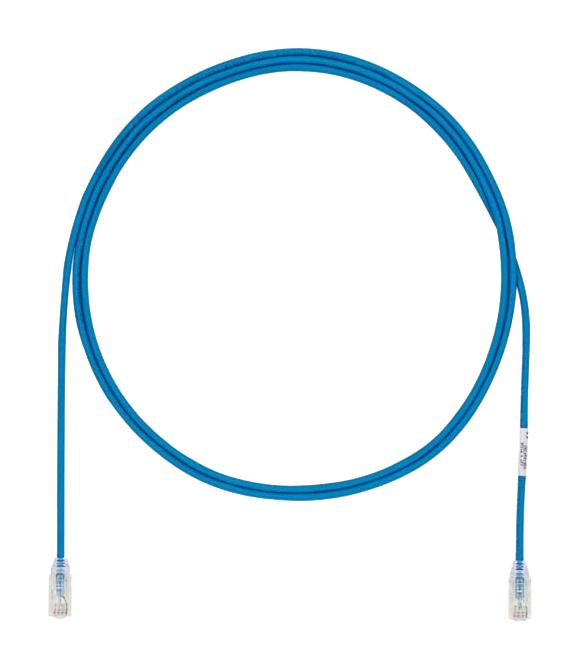 Panduit Utp28X8Inbu Enet Cable, Cat6A, Rj45 Plug-Plug, 8