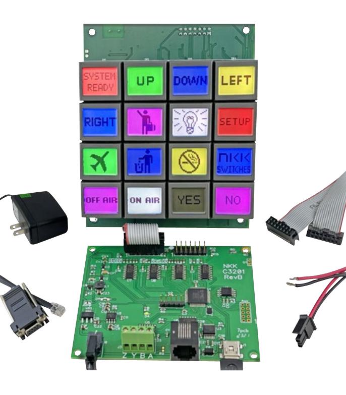 Nkk Switches Is-71005-1 Sw Development Kit, 36X24 Lcd Sw, Ctrl