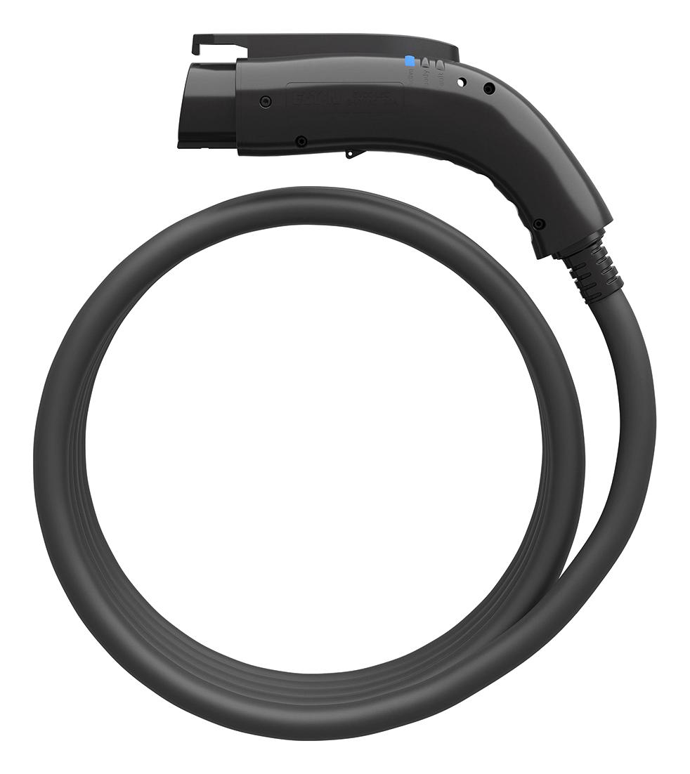 Eaton Evcc-Led Ev Cable, Sae J1772 Plug-Free End, 25