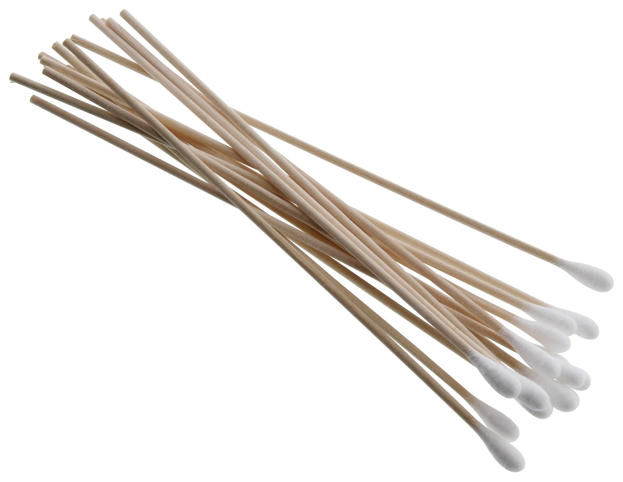 Techspray 2301-100 Single-Tipped Cotton Swabs