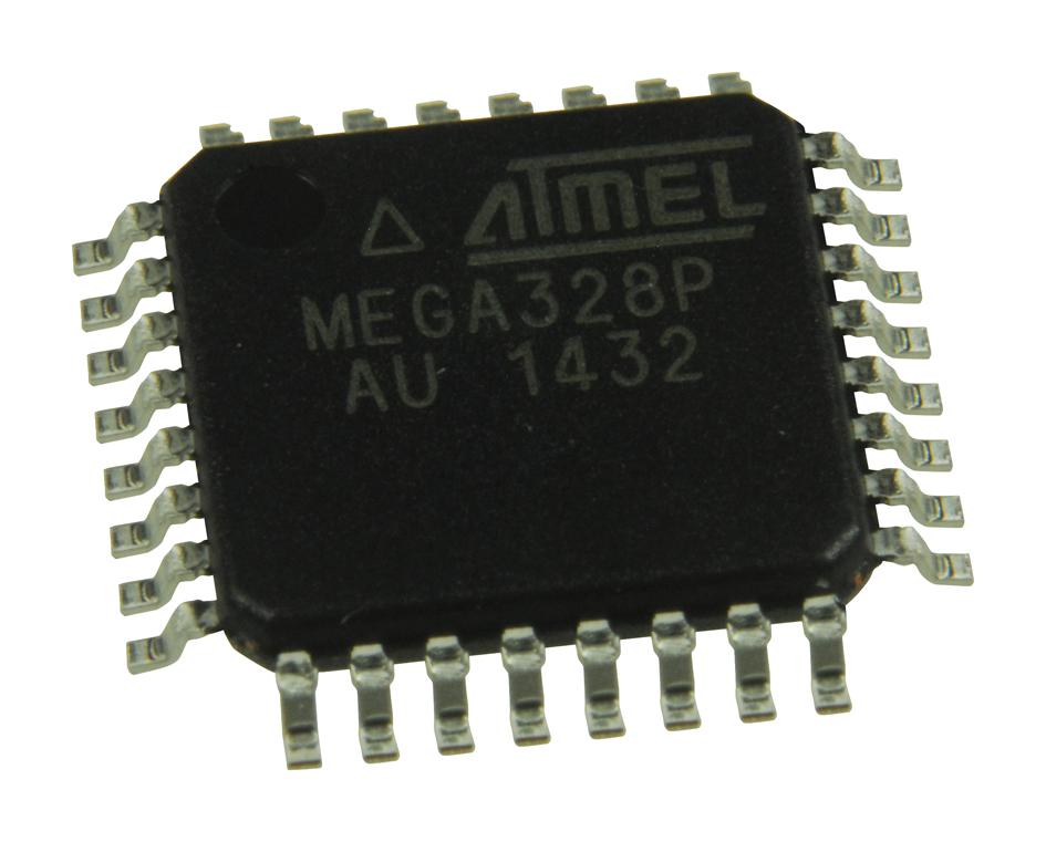 Microchip Atmega328P-Au. Microcontroller Mcu, 8 Bit, Atmega, 20Mhz, Tqfp-32