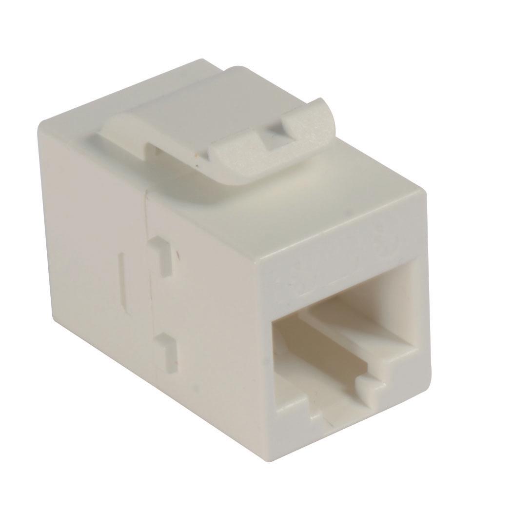 L-Com Tdg1026Kc5-Mini Keystone Adaptor, 8Pos, Cat5E, Rj45 Jack