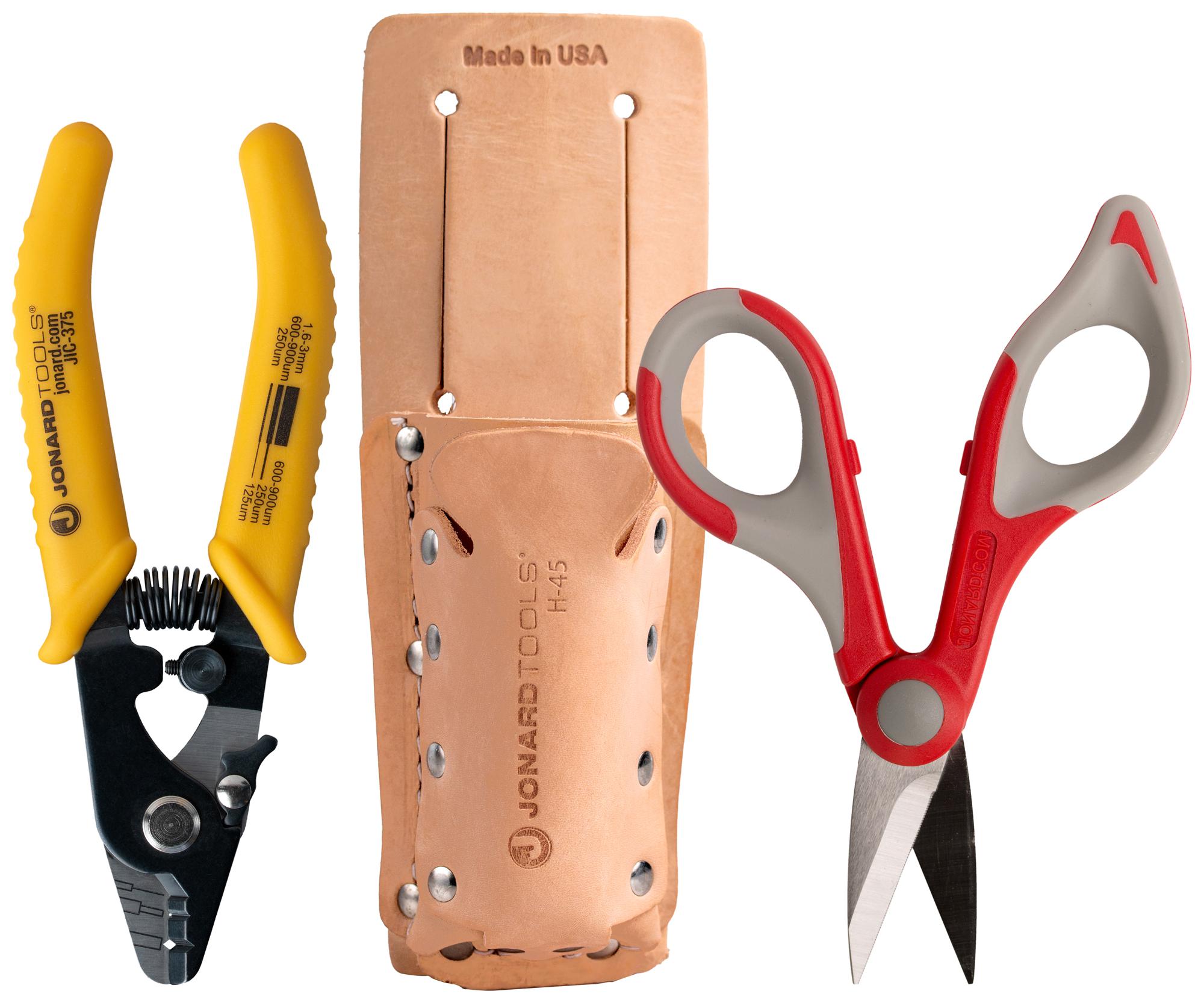 Jonard Tools Tk-355 Fiber Stripper/ Kevlar Shears Kit