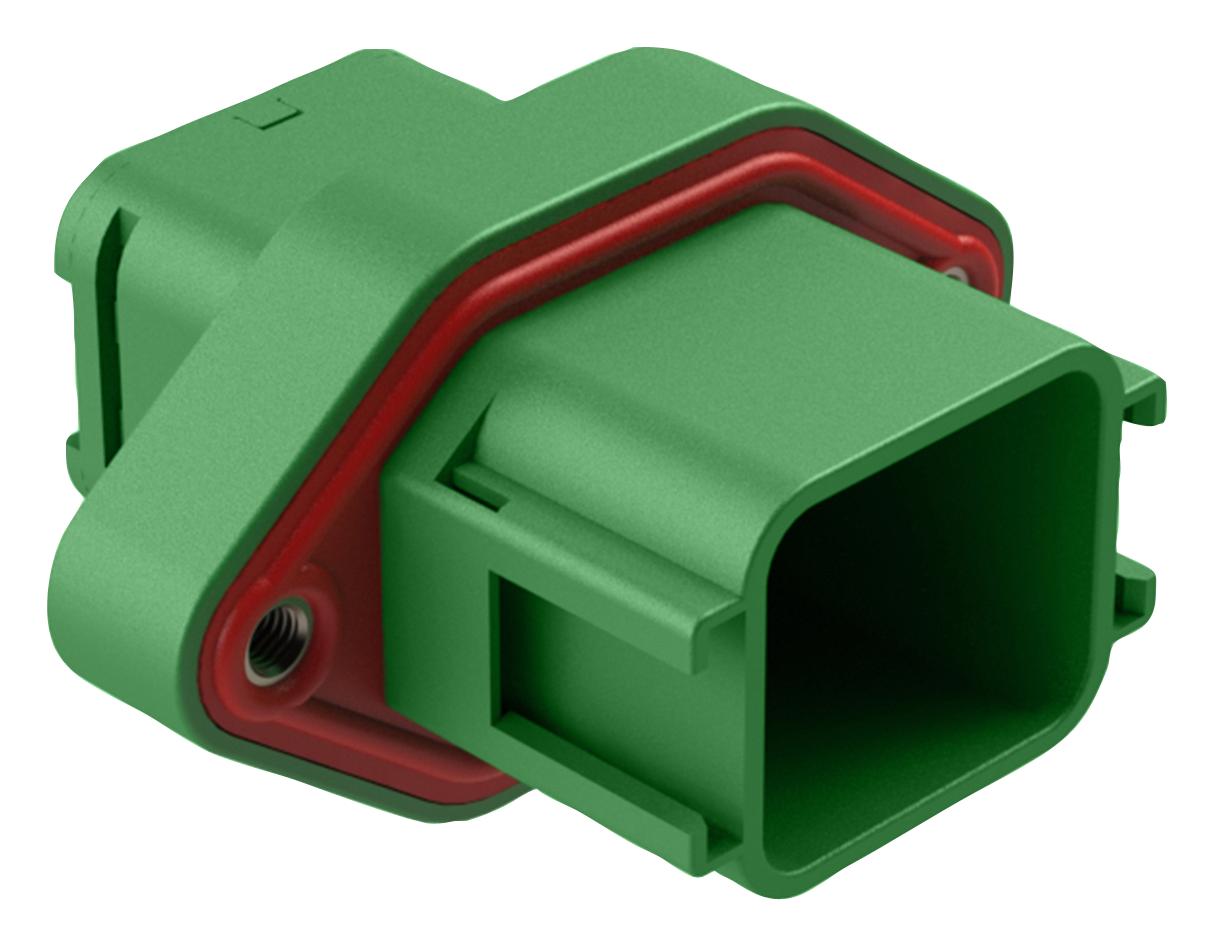 Amphenol Sine/tuchel Atv02-18Pc Housing, Rcpt, 18Pos, Plastic, Green