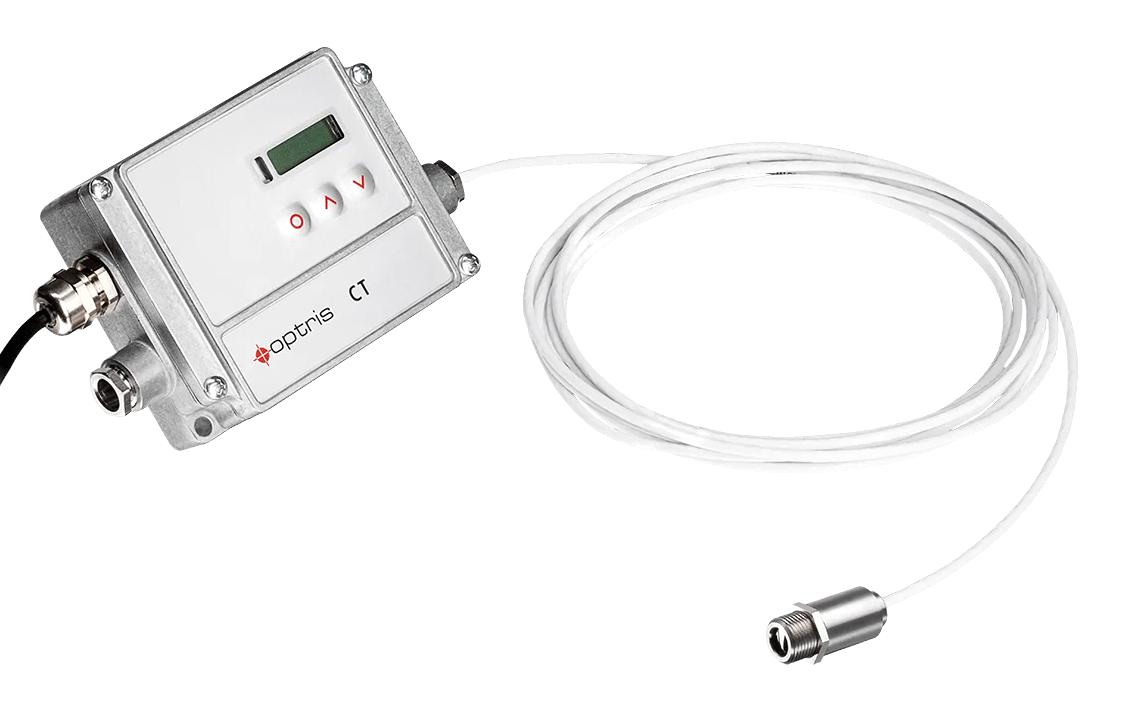 Optris Optctlt15Cb3 Ir Sensor, -50 To 600Deg C, M12X1, 36Vdc