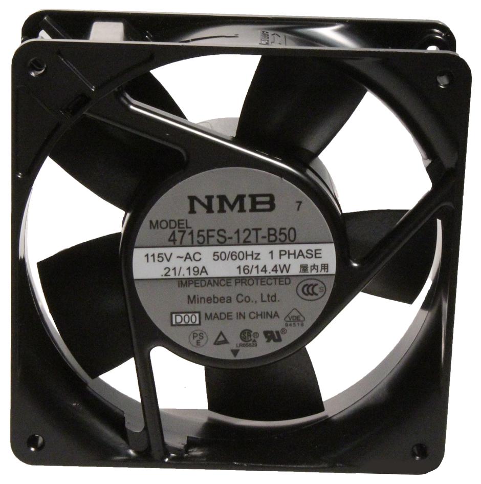 Nmb Technologies 06015Ka-24N-Aa-00. Axial Fan, 60Mm, 24Vdc, 18.3Cfm, 34Db