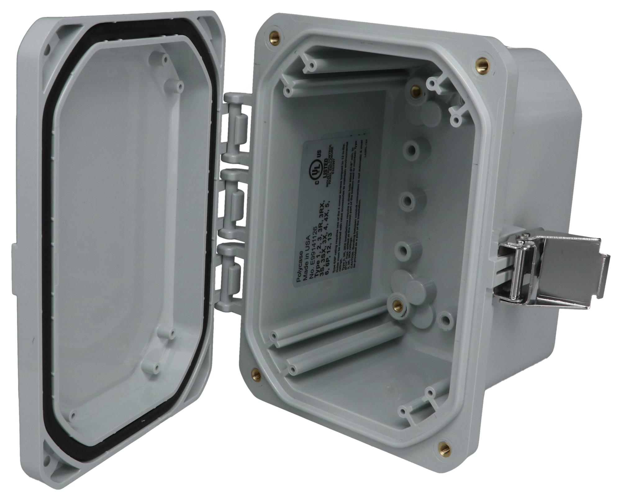 Bud Industries Dph-28706 Enclosure, Outdoor, Pc, Light Grey