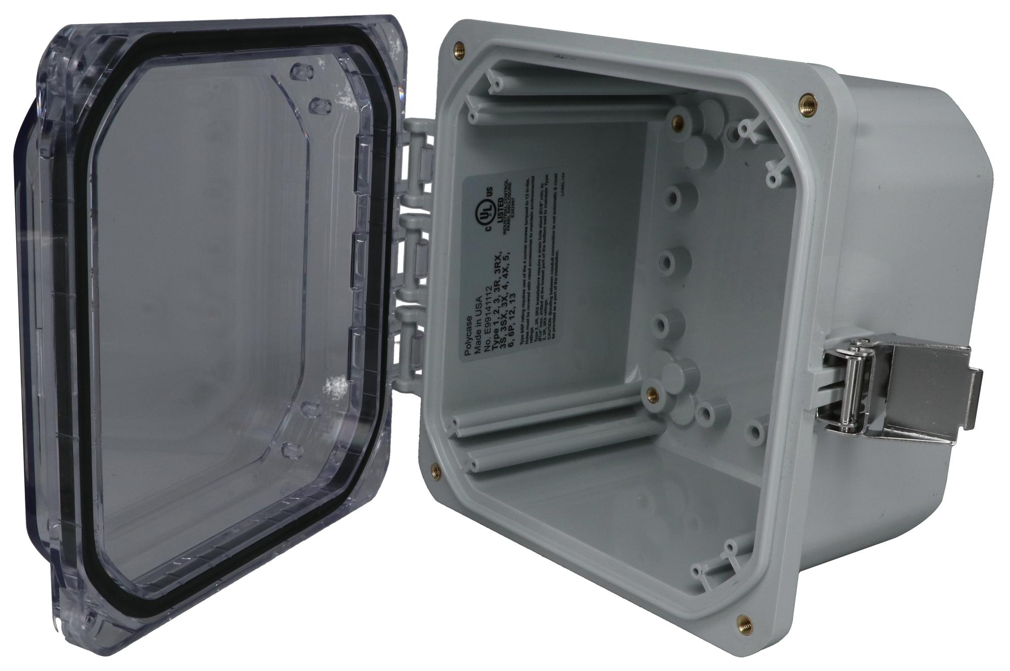 Bud Industries Dph-28707-C Enclosure, Outdoor, Pc, Light Grey