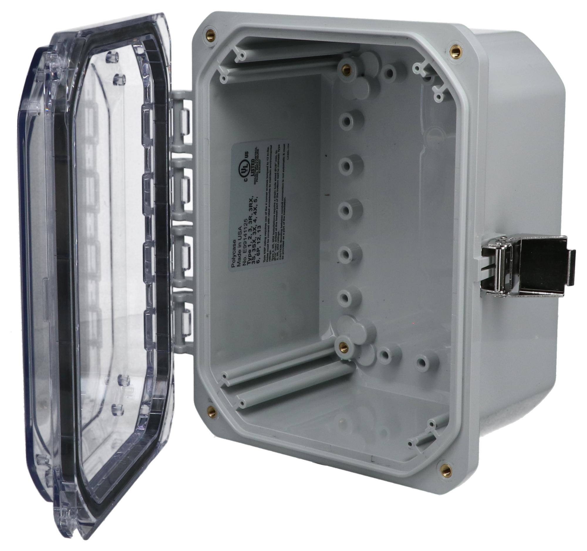 Bud Industries Dph-28708-C Enclosure, Outdoor, Pc, Light Grey