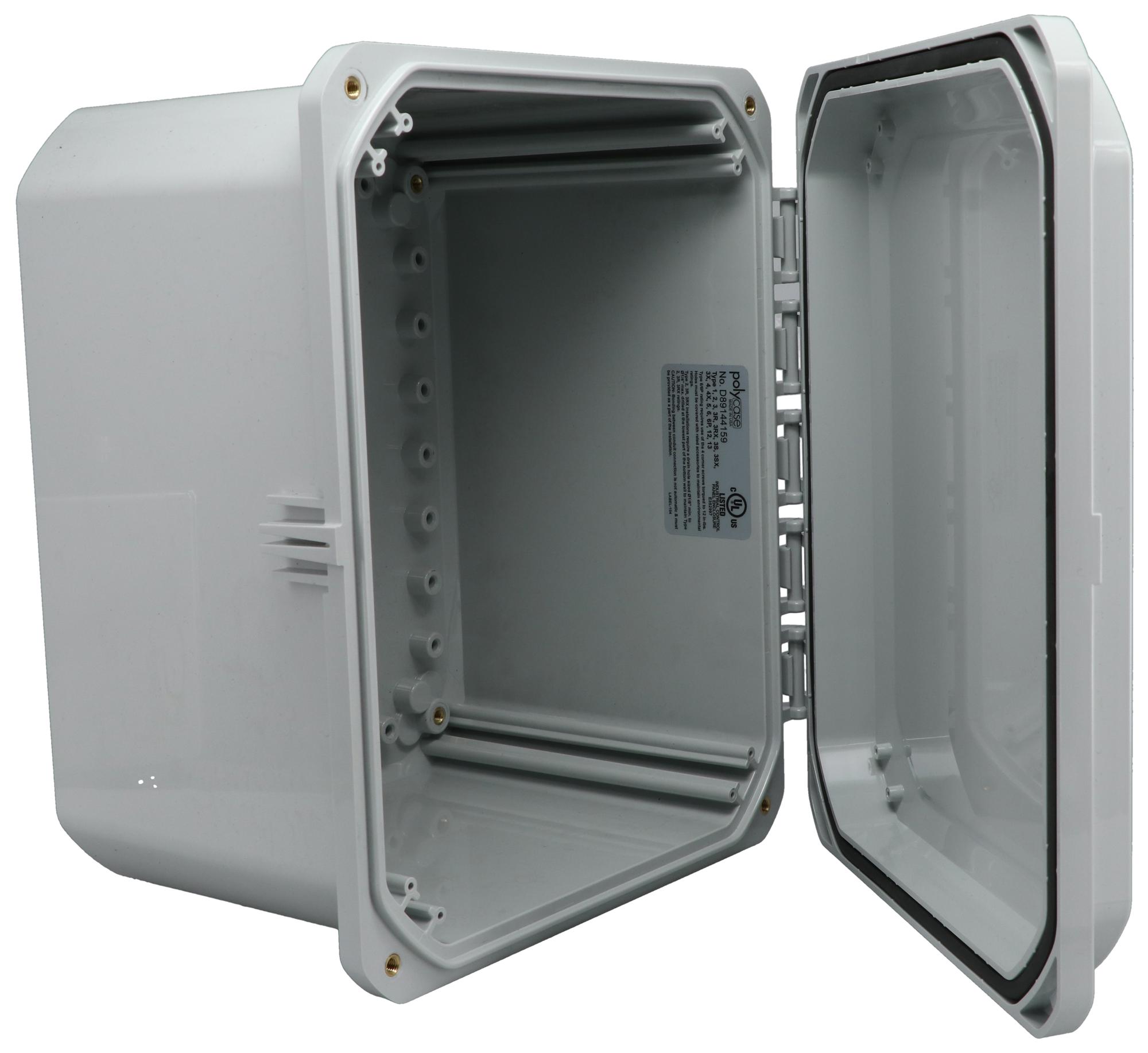 Bud Industries Dph-28711 Enclosure, Outdoor, Pc, Light Grey