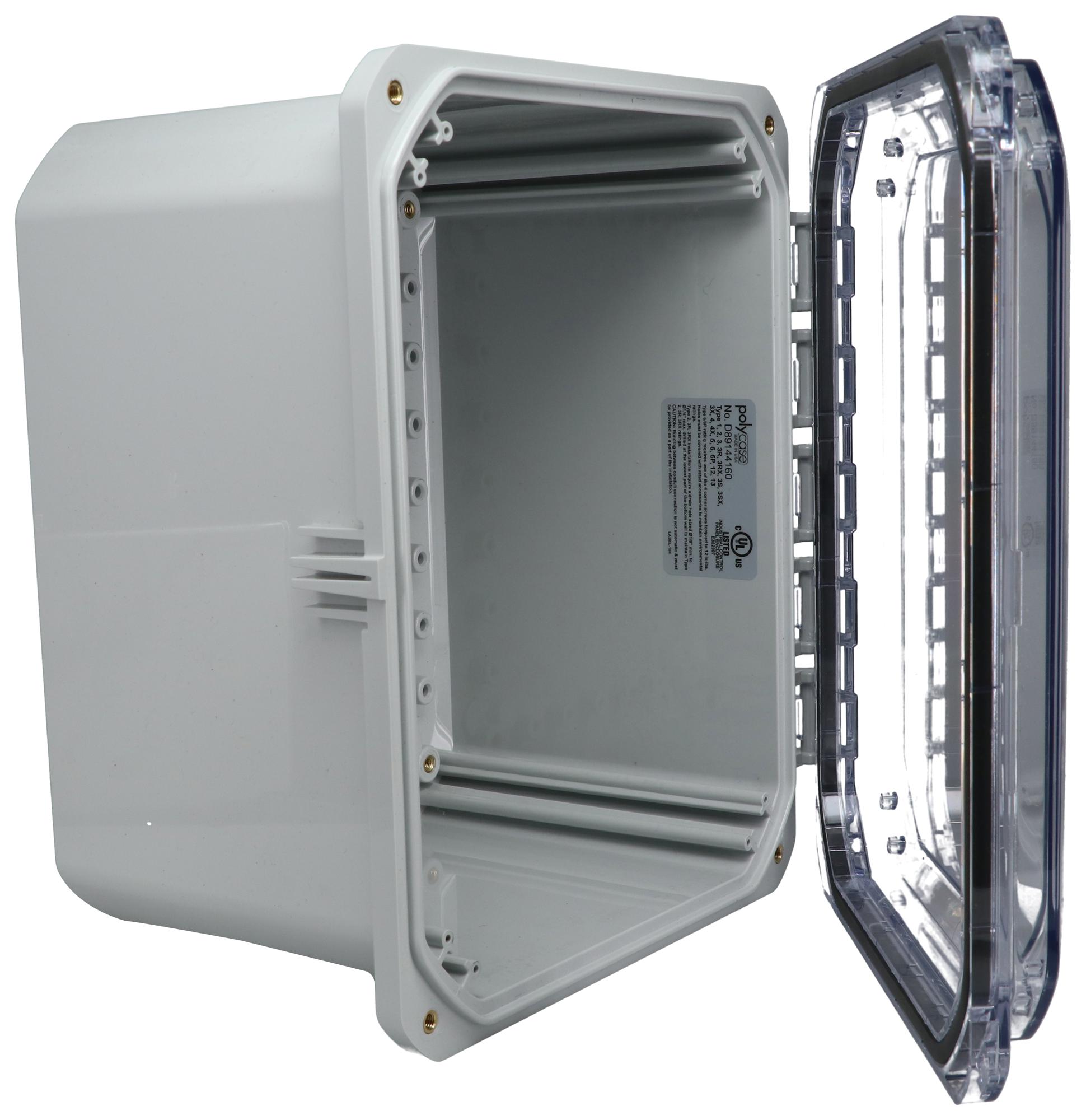 Bud Industries Dph-28711-C Enclosure, Outdoor, Pc, Light Grey