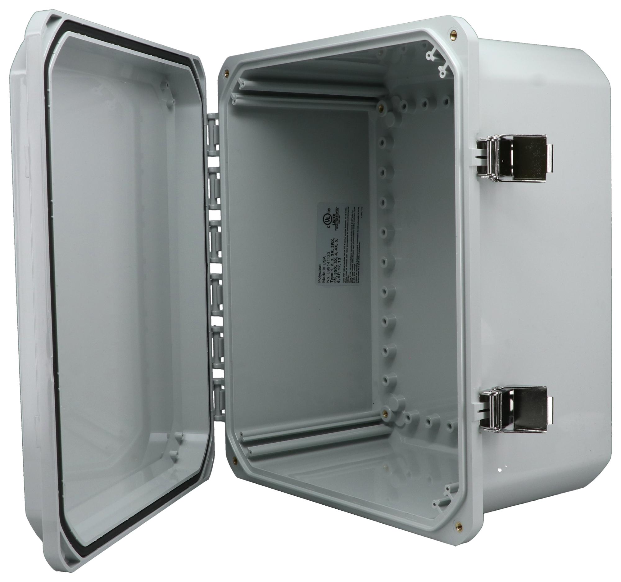 Bud Industries Dph-28714 Enclosure, Outdoor, Pc, Light Grey