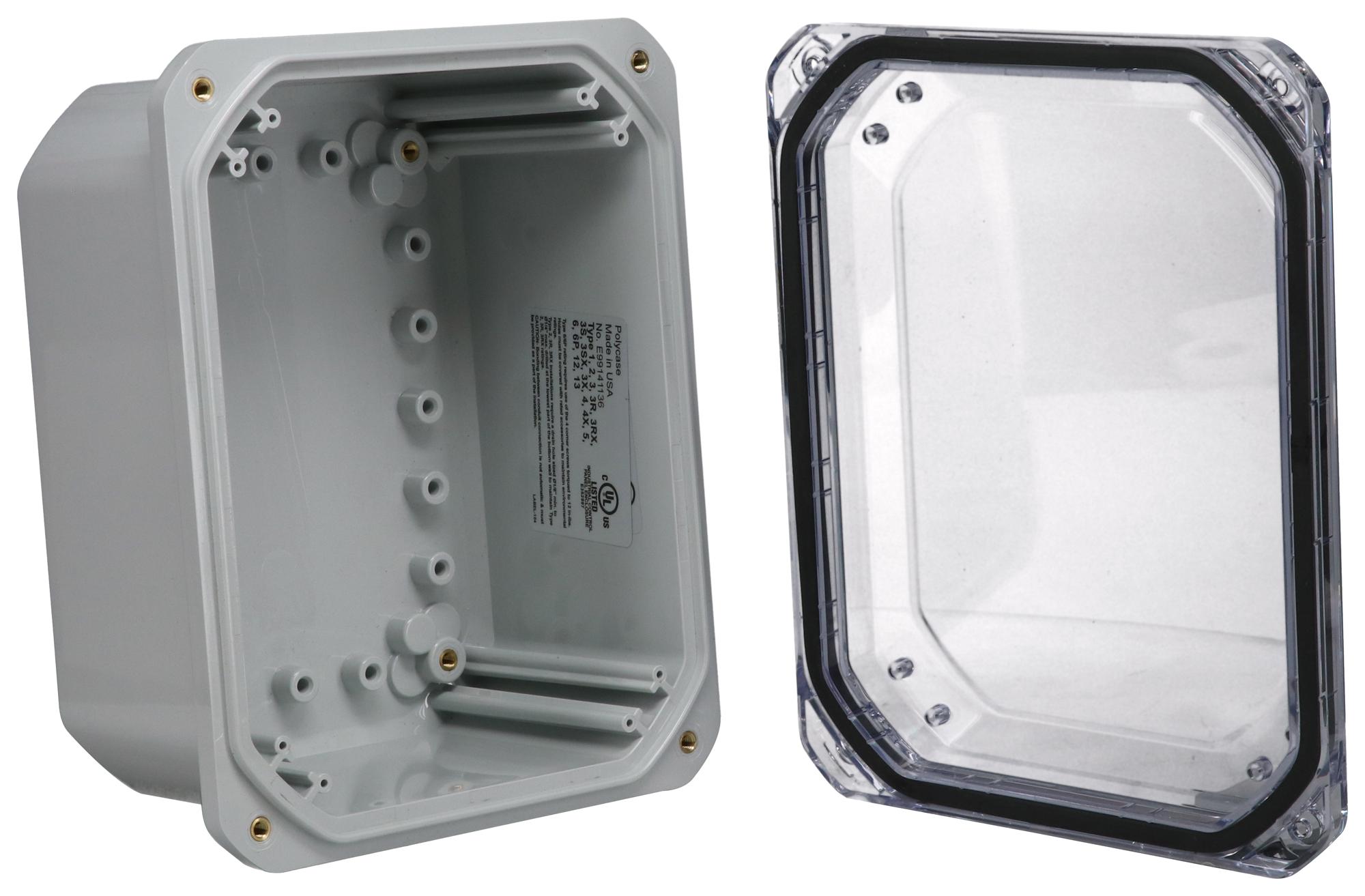 Bud Industries Dps-28708-C Enclosure, Outdoor, Pc, Light Grey