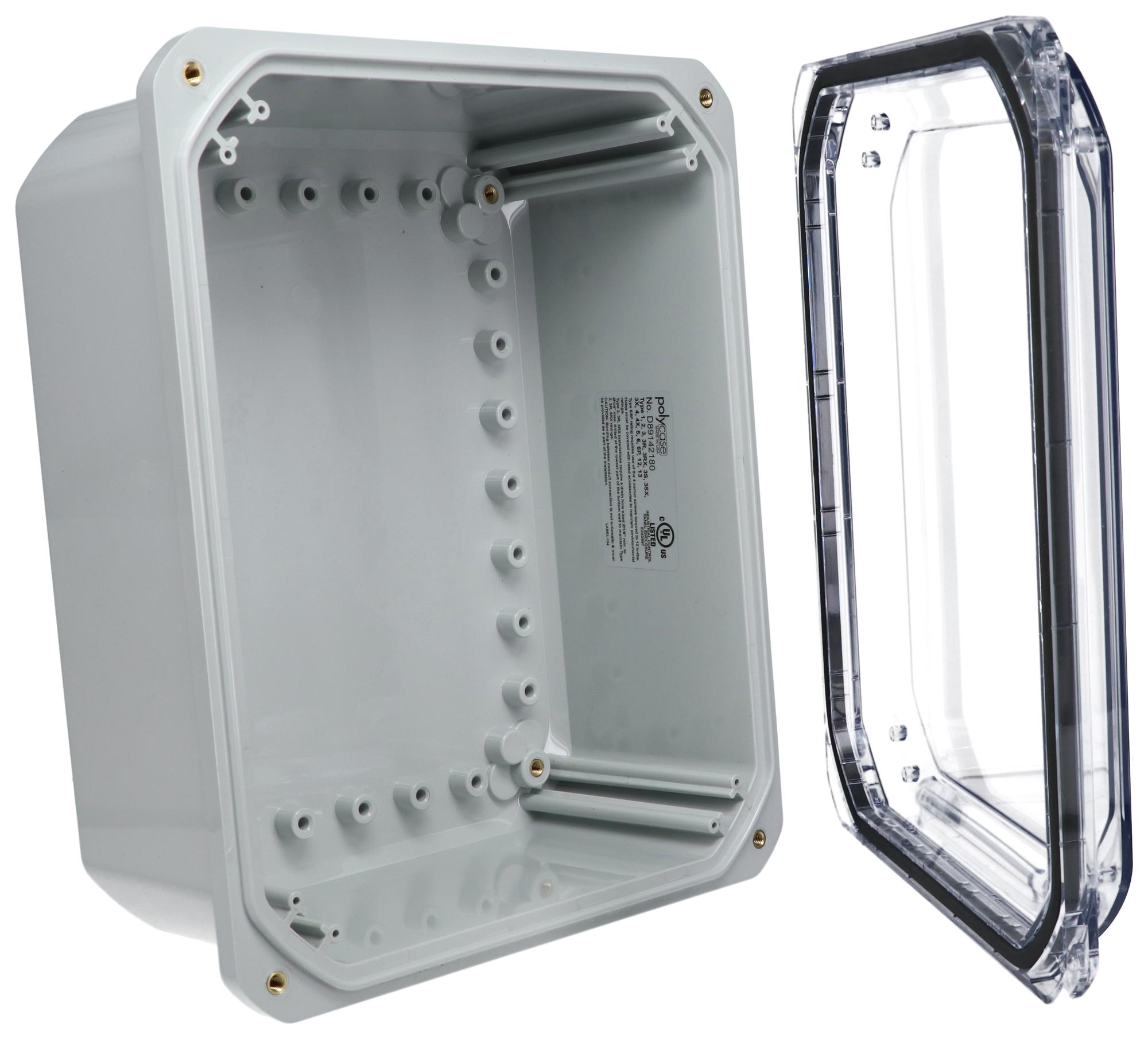 Bud Industries Dps-28710-C Enclosure, Outdoor, Pc, Light Grey