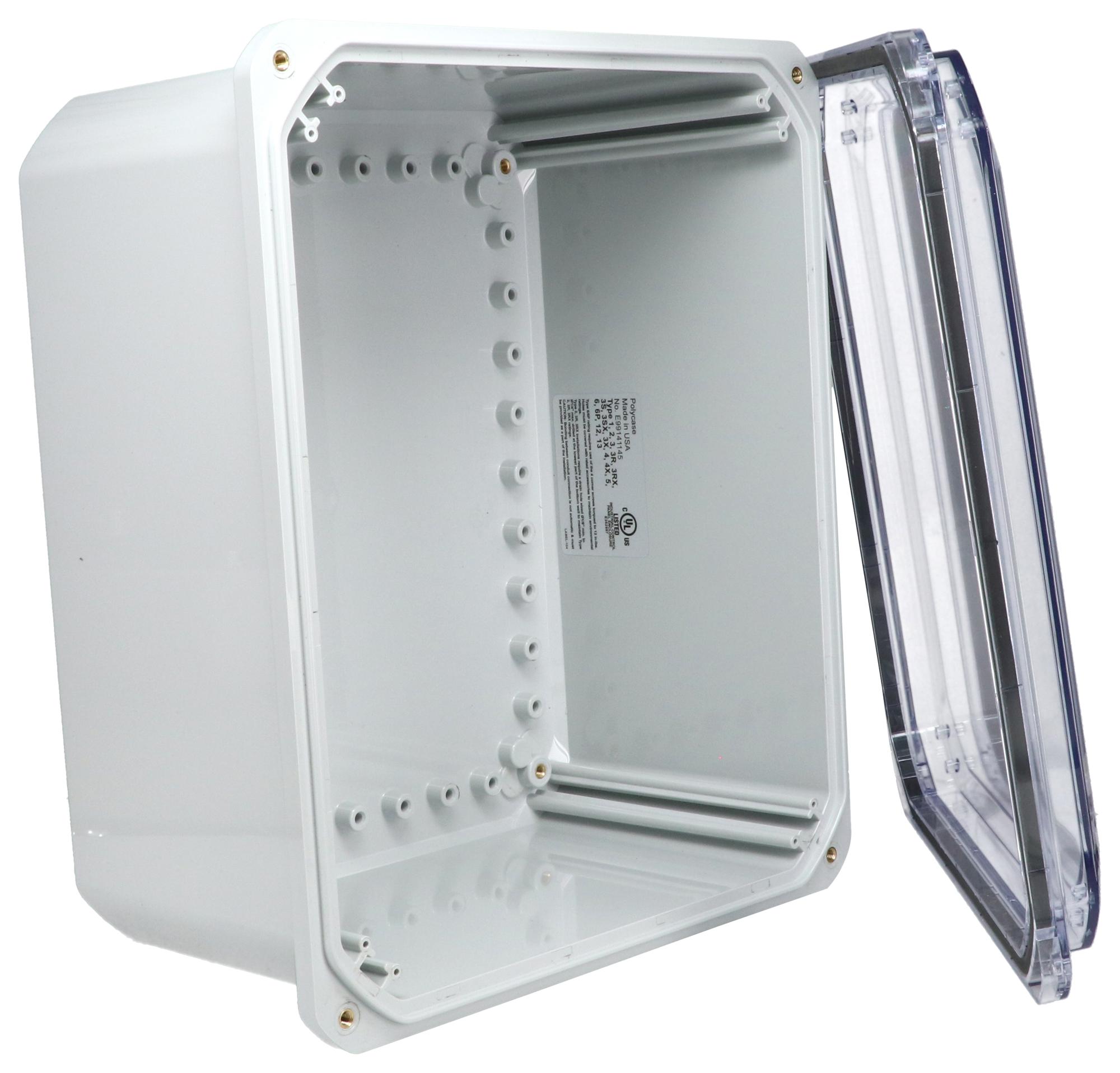 Bud Industries Dps-28714-C Enclosure, Outdoor, Pc, Light Grey