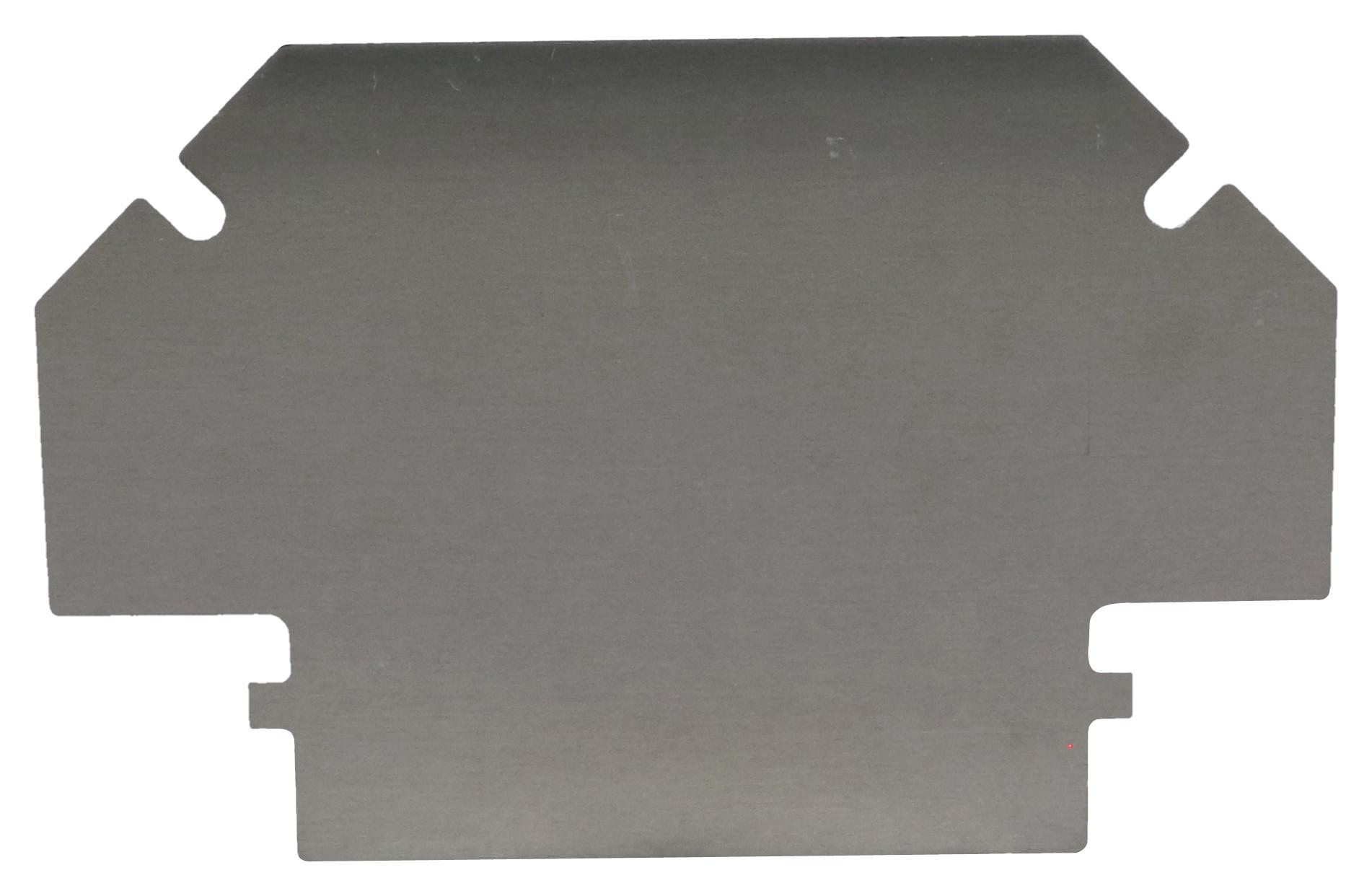 Bud Industries Dpx-287062 Hinged Internal Mount Panel, Aluminium