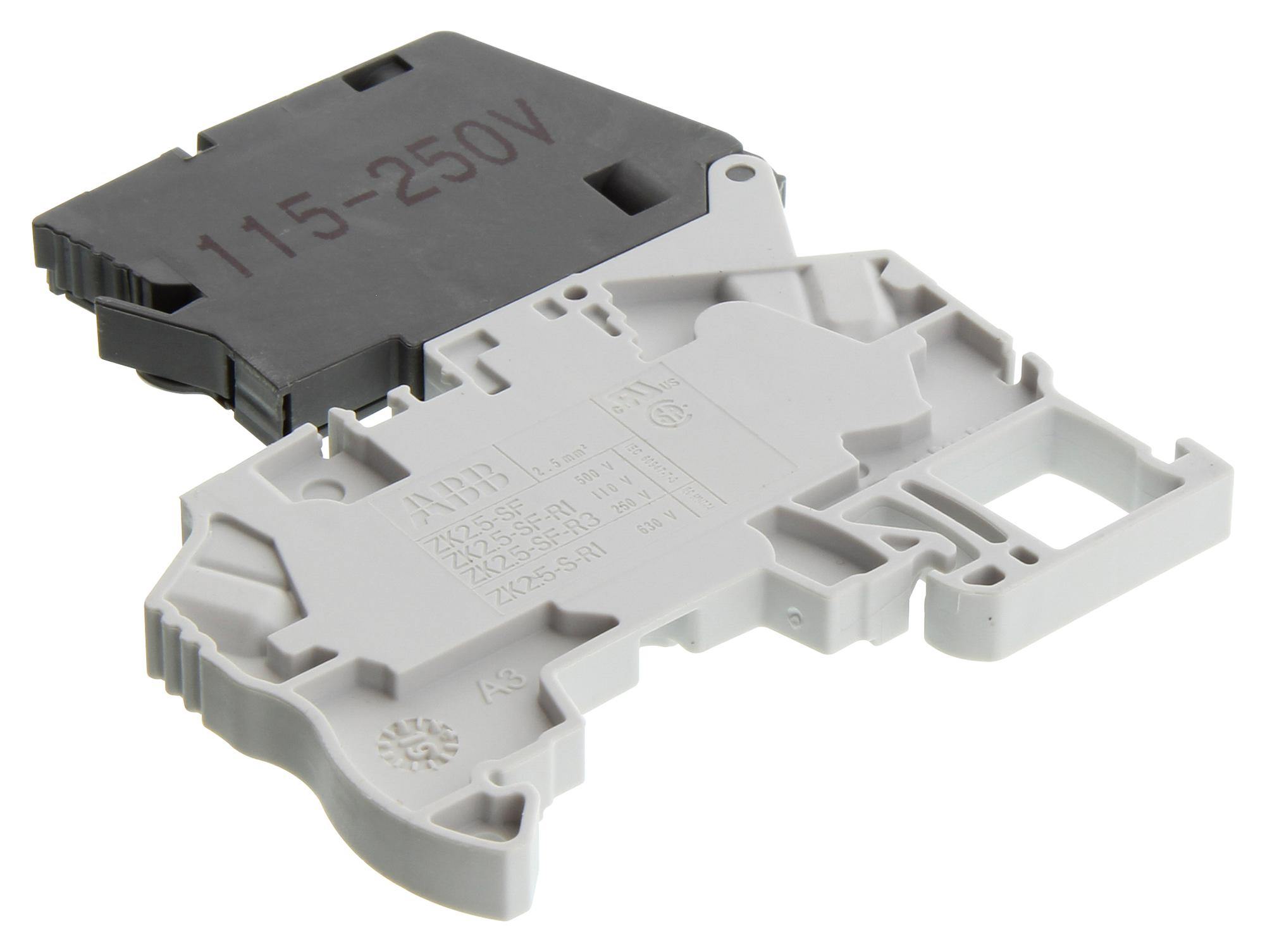 Entrelec - Te Connectivity 1Snk706412R0000. Terminal Block, Dinrail, 2Pos, 12Awg