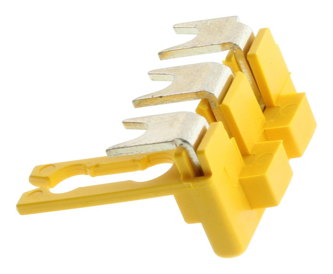 Entrelec - Te Connectivity 1Snk900653R0000 Short Circuit Bridge, 3Pole, 8Mm, Yellow