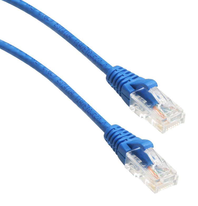 Amphenol Cables On Demand Mp-64Rj4528Gb-007 Enet Cable, Cat6, Rj45 Plug-Plug, 7Ft