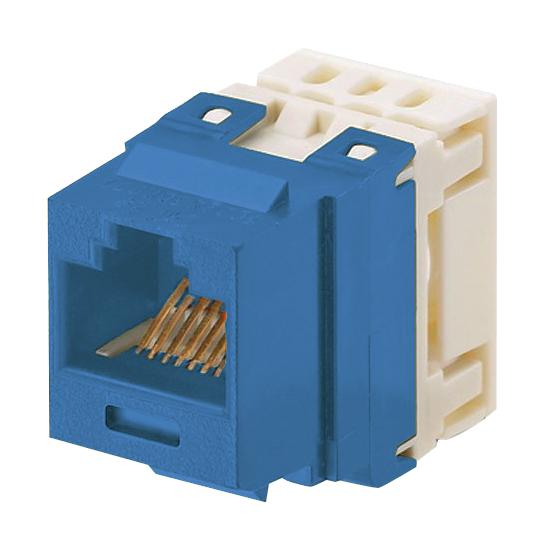 Panduit Nkp5E88Miw Rj45 Conn, Jack, 8P8C, Cat5E, Off Wht