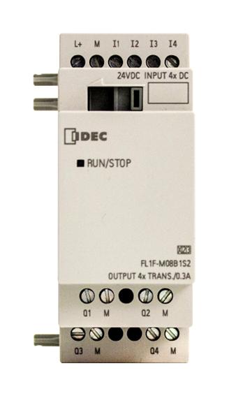 Idec Fl1F-M08B2R2 Smart Relay Expansion Mod, 4 I/p, 4 O/p