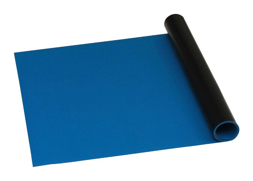 Desco 65131 Mat Roll, Vinyl, Blue, 30 X 50