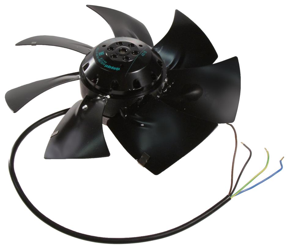 Ebm-Papst A2E250-Al06-01 Axial Fan, 250Mm, 230V, 1159.5Cfm, 70Dba