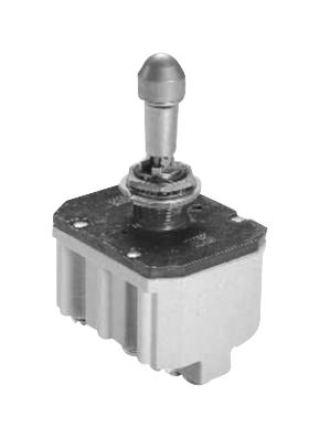 Safran Power 8505K6 Toggle Switch, 4Pole, 20A, 28Vdc, Screw