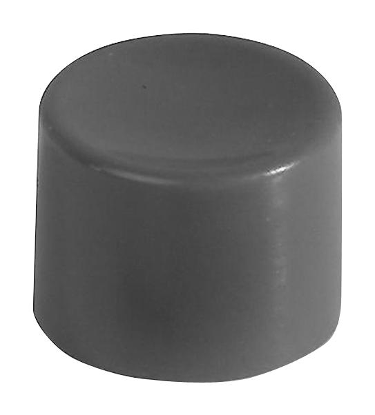 Apem U902 Switch Cap, Roud, Black, Pushbutton