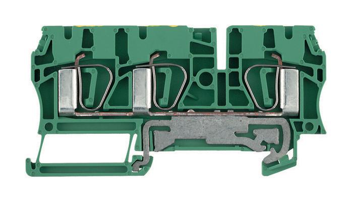 Weidmuller 7904170000 Din Rail Terminal Block, 3Pos, 10Awg