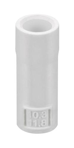 Harting 09930007224 Rubber Sleeve, White, 10.3-11.8Mm