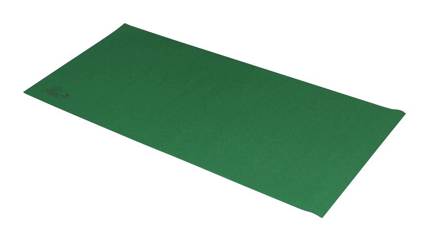 Desco 65158 Mat, Vinyl, Green, 36 X 72