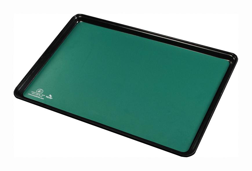 Desco 65159 Mat Tray Liner, Vinyl, Green, 16 X 24