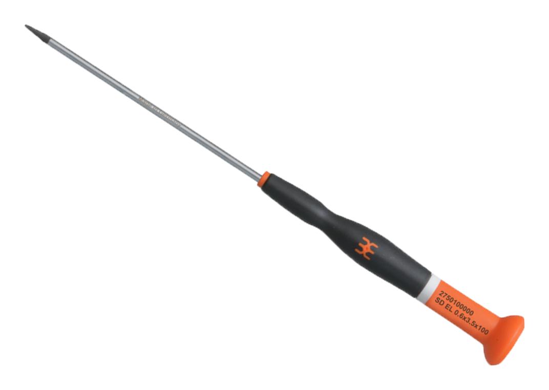 Weidmuller 2750100000 Screwdriver, Slot, 160Mm, 100Mm, 3.5Mm