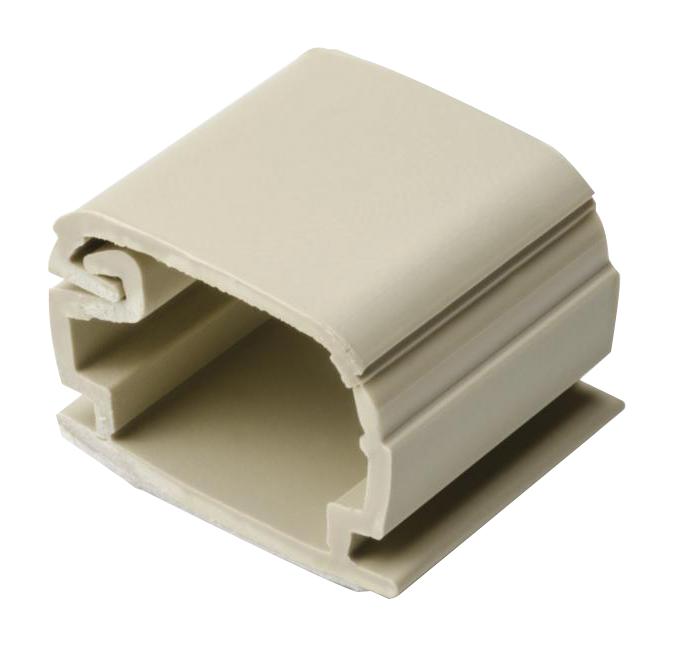 Hellermanntyton Srci0500C2 Cable Clip, Pvc, Ivory, 19.1X21.3X13Mm