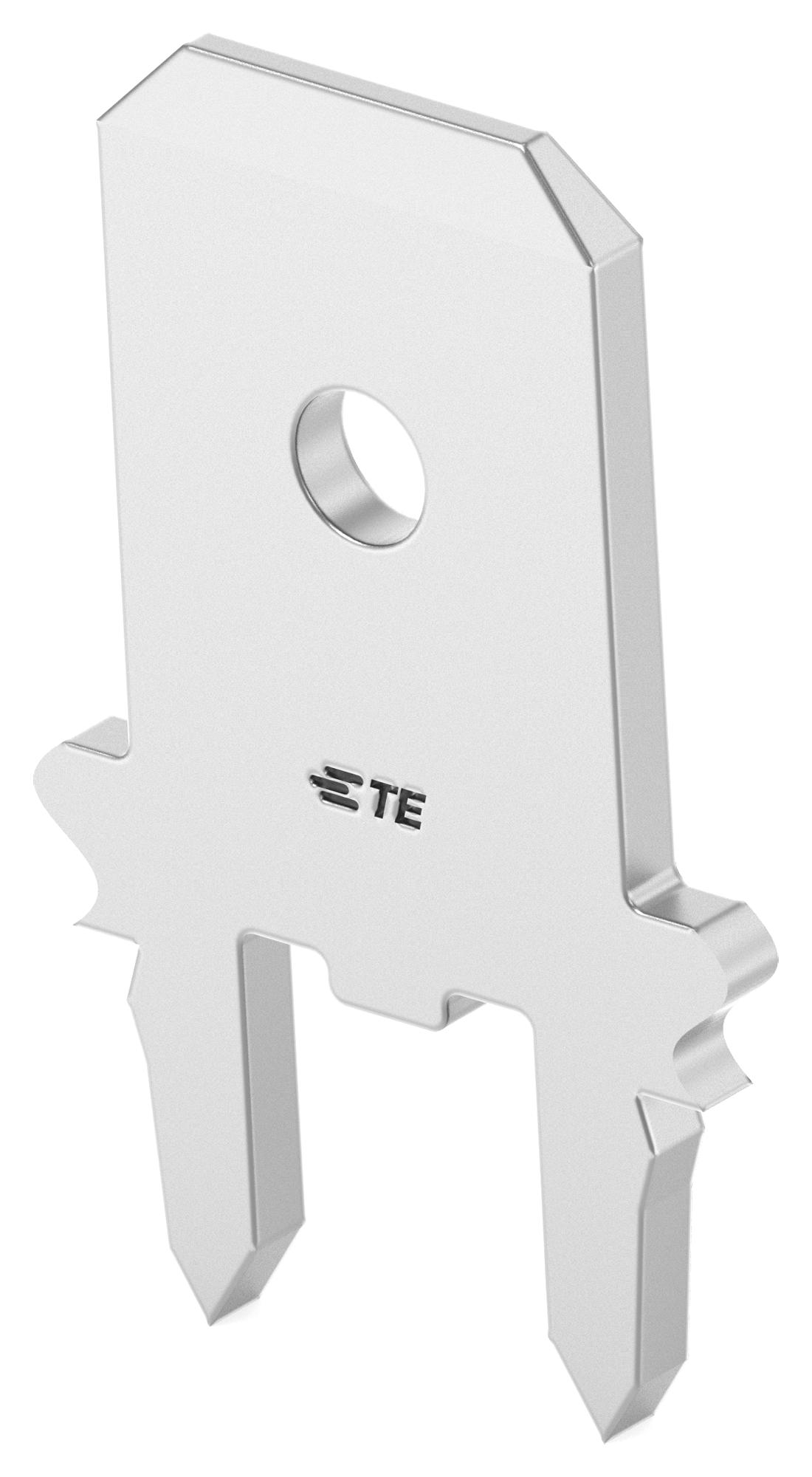 Te Connectivity 2376582-2 Pcb Terminal, 6.35Mm X 0.81Mm, Brass