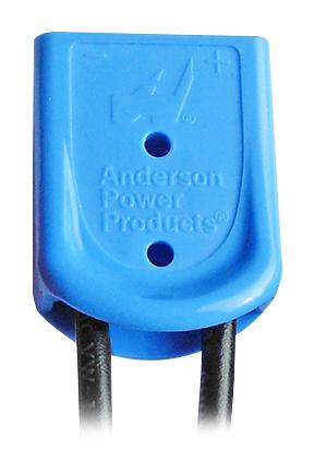 Anderson Power Products B02265G3 Inline Housing, 2Pos, Polycarbonate, Blu