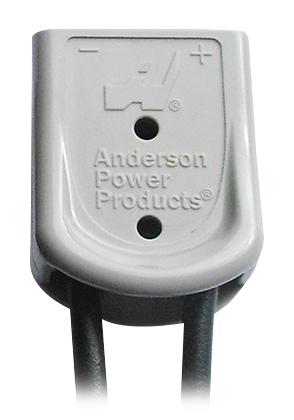 Anderson Power Products B02265G4 Inline Housing, 2Pos, Polycarbonate, Gry