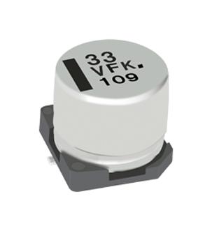 Panasonic Eee-Fke101Xal Cap, 100Uf, 25V, Alu Elec, Smd