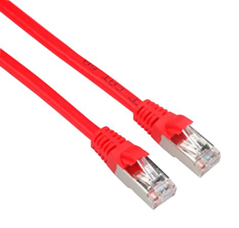 Amphenol Cables On Demand Mp-6Arj45Snnr-005 Patch Cable, Rj45 Plug, 5 , Red