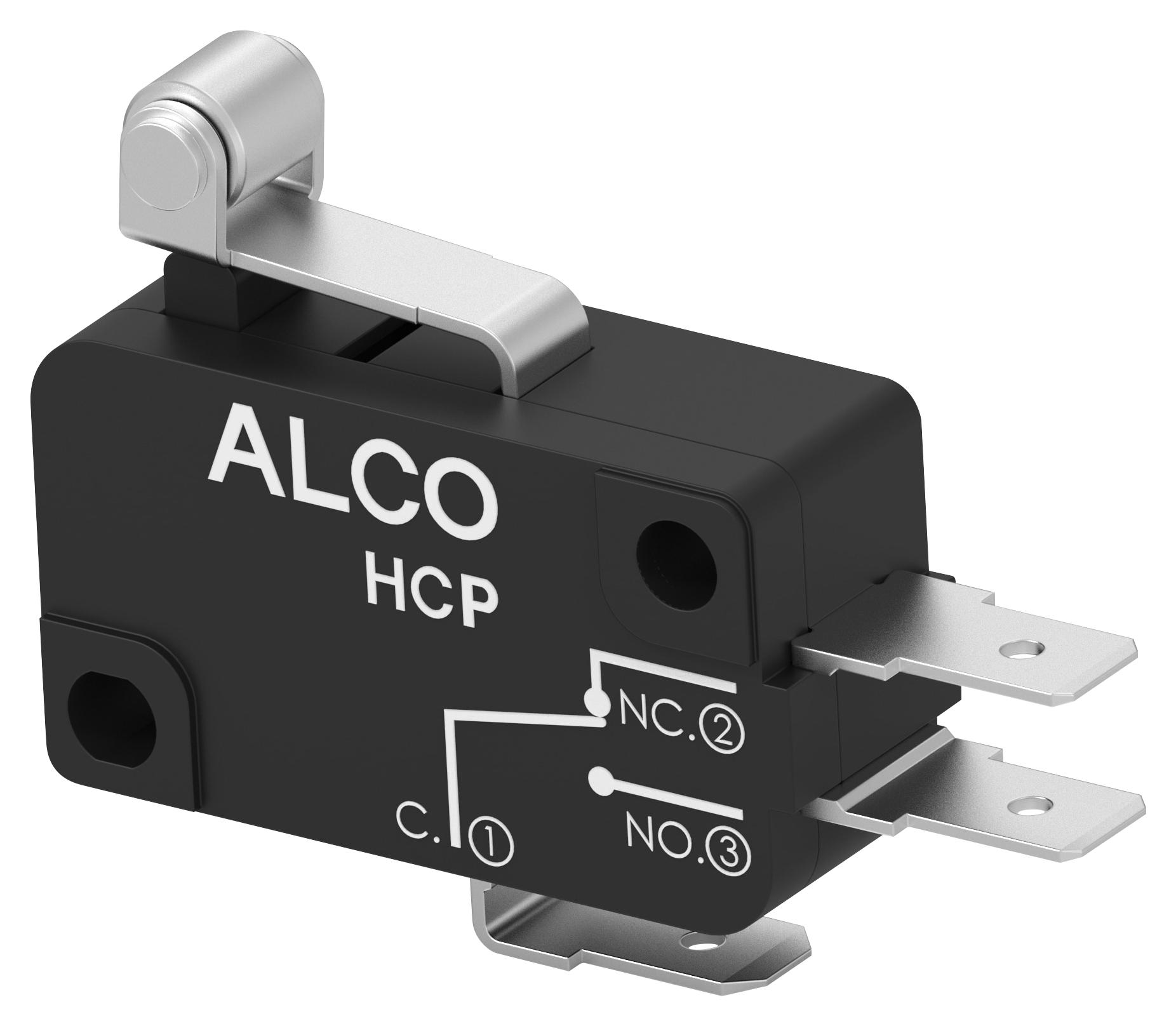 Alcoswitch - Te Connectivity Hcp16Dtd5S04. Microswitch, Spdt, 16A, 250Vac