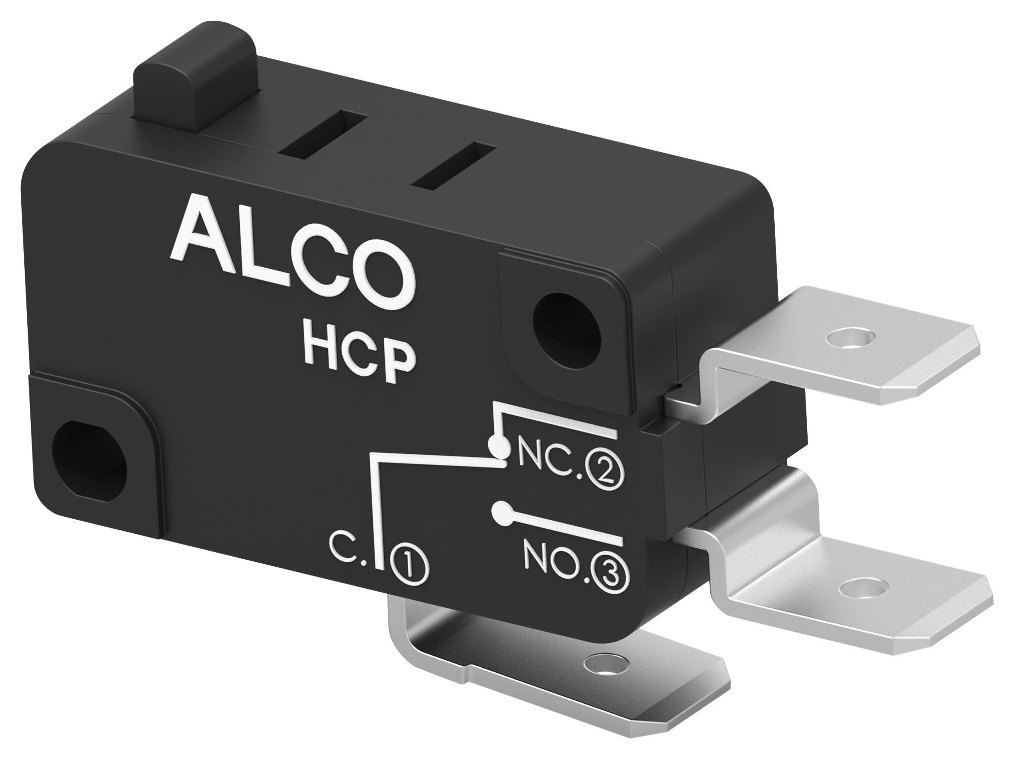 Alcoswitch - Te Connectivity Hcp10Dte0S04. Microswitch, Spdt, 10A, 250Vac