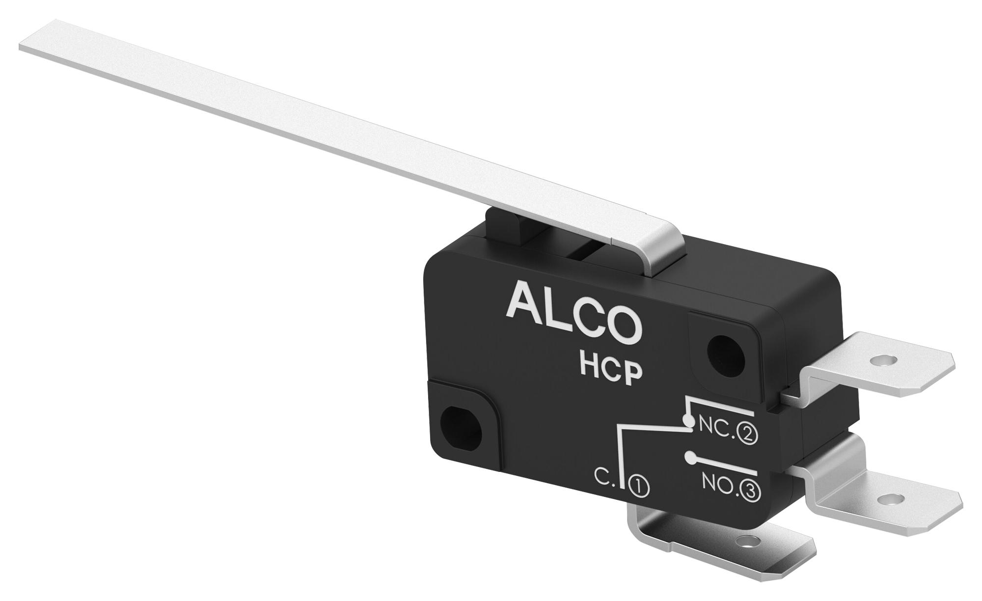 Alcoswitch - Te Connectivity Hcp16Dte3S04. Microswitch, Spdt, 16A, 250Vac