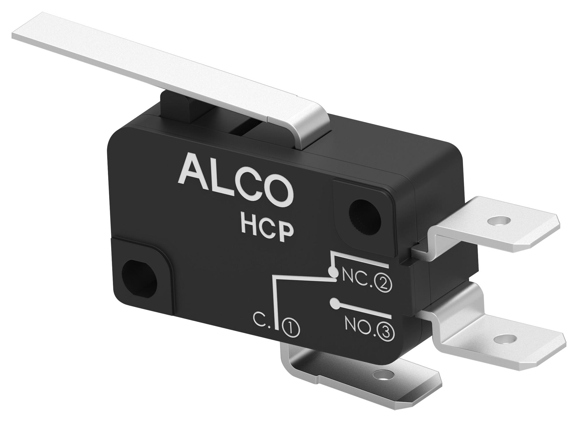 Alcoswitch - Te Connectivity Hcp10Dte2S04. Microswitch, Spdt, 10A, 250Vac