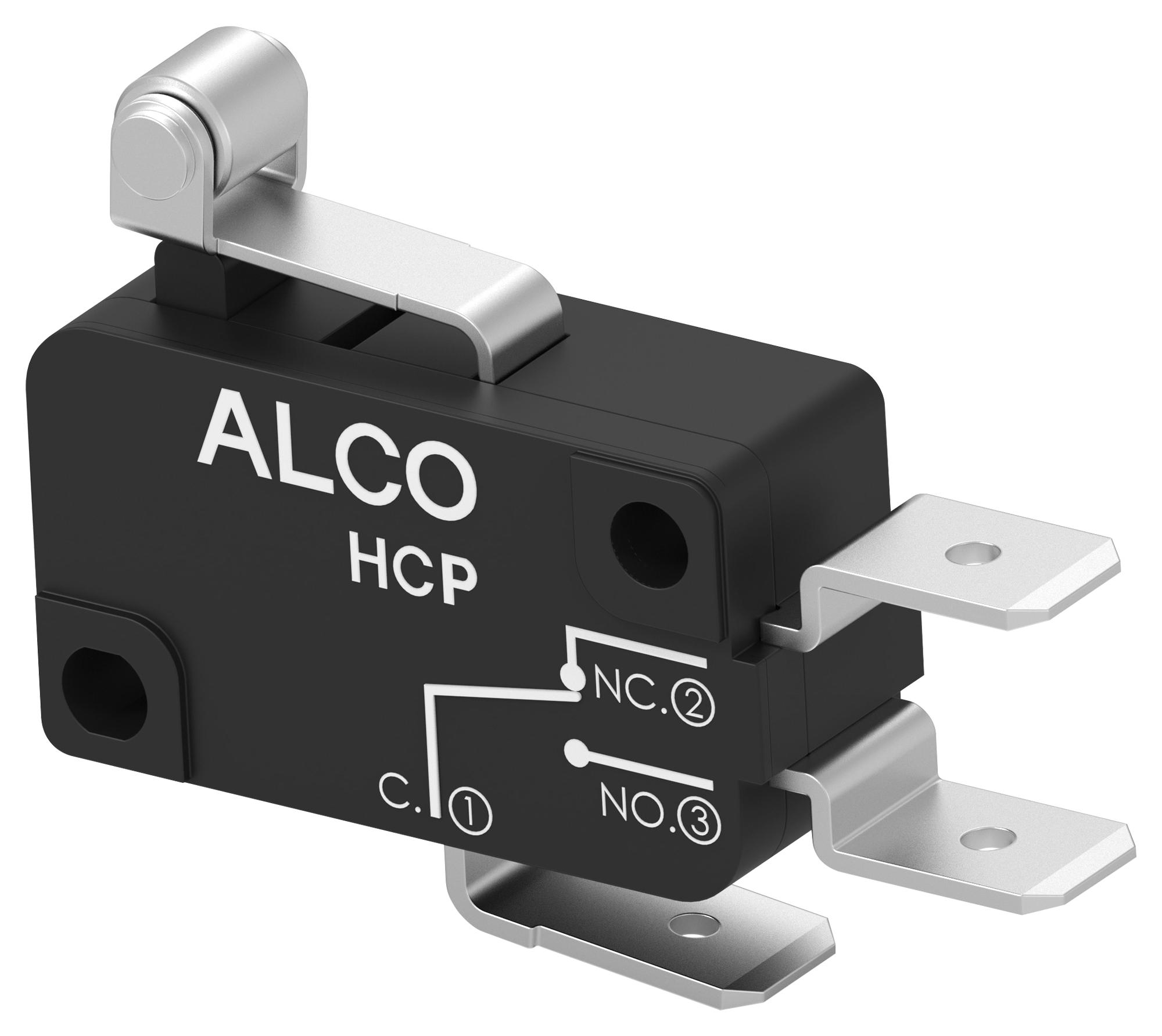 Alcoswitch - Te Connectivity Hcp10Dte5L04. Microswitch, Spdt, 10A, 250Vac